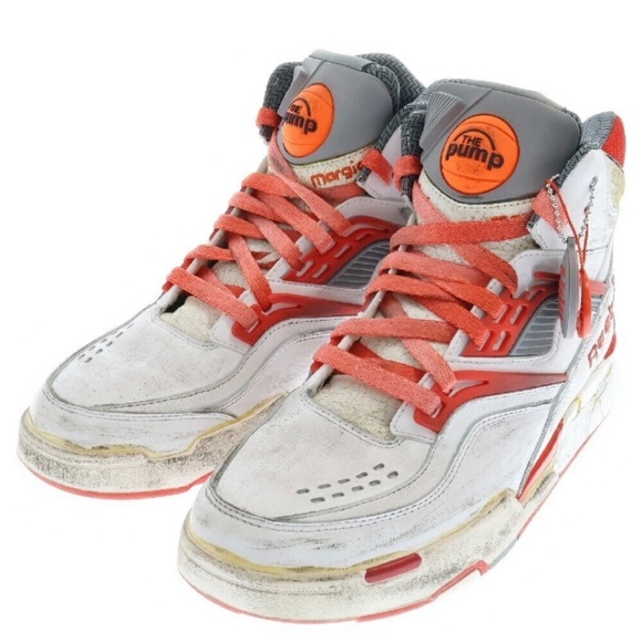 Reebok TZ Pump Deadstock Maison Margiela Red - Picture 1 of 4
